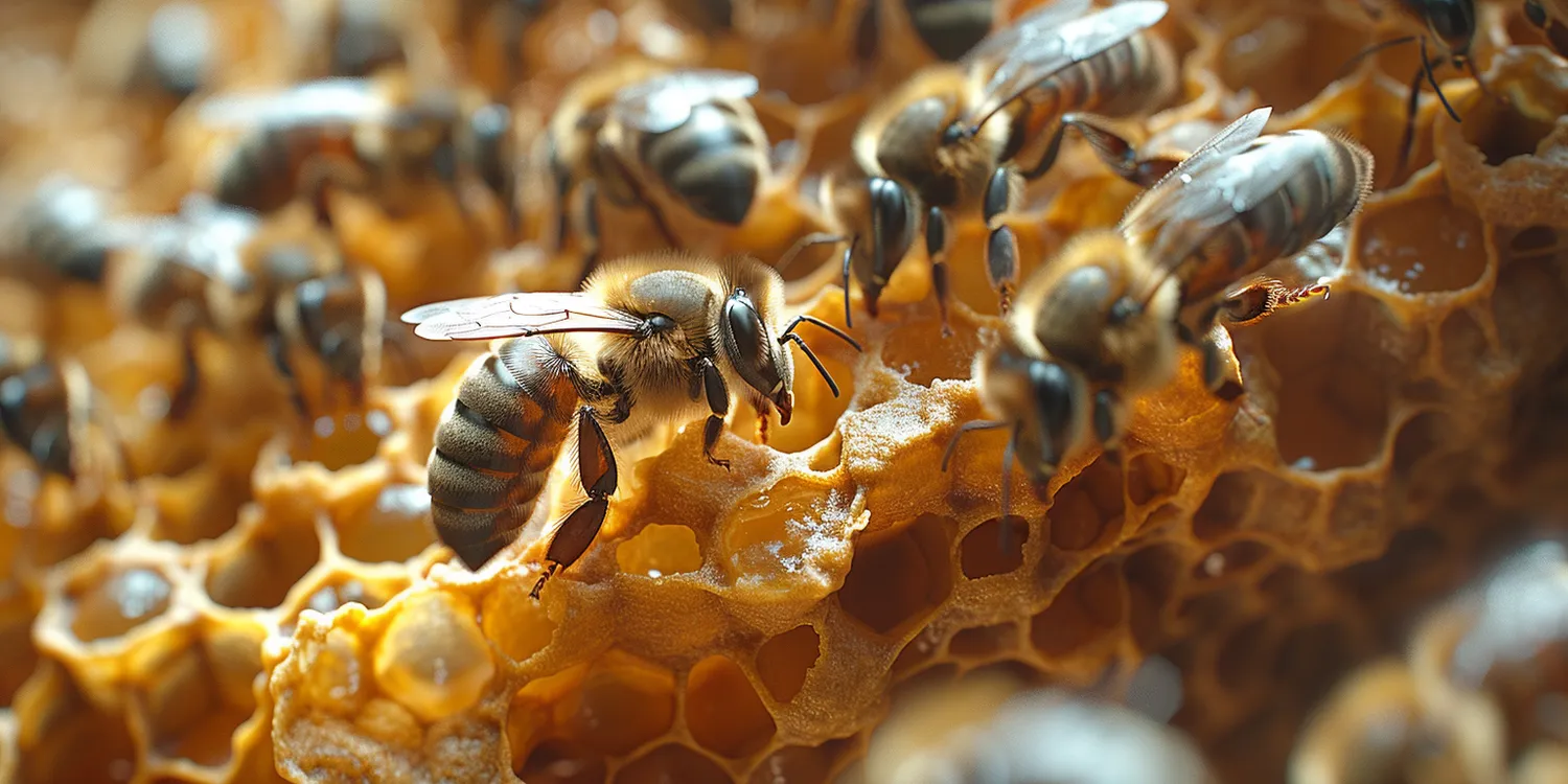 Matka pszczela w klateczce