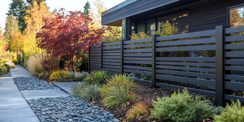 Gartenzaun aus Polen