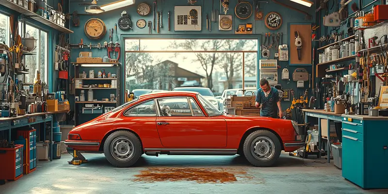 Jak pomalowac warsztat samochodowy?