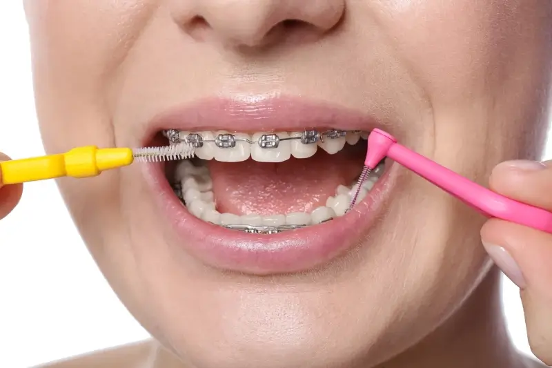 Stomatolog - piękny uśmiech śnieżnobiałymi zębami