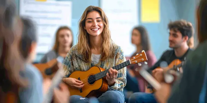 Czy chwyty na ukulele sa takie same jak na gitare
